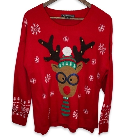 Ugly Christmas sweater! Perfect for that holiday party! - Picture 3 of 8